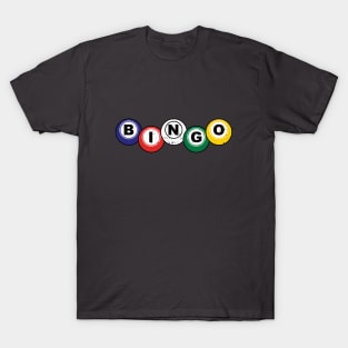 Lucky Bingo Balls Distressed T-Shirt
